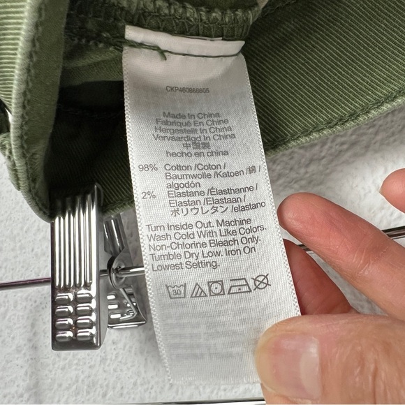 Madewell The Perfect Vintage Fatigue Khaki Shorts 27 - Picture 8 of 9